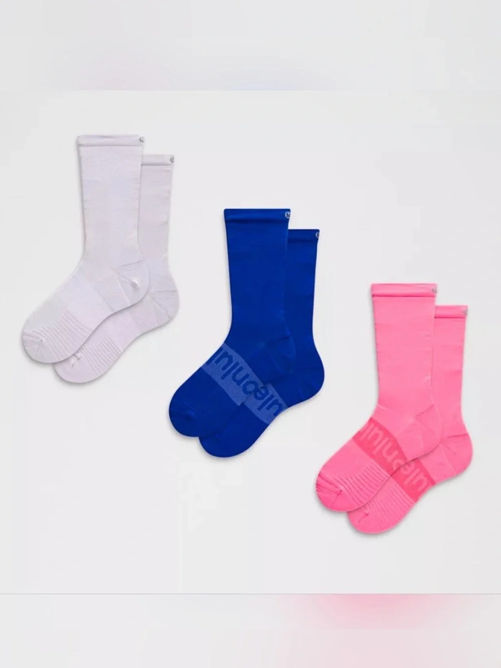 Lululemon Power Stride Crew Socks *3 Pair